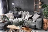 Creative industrial living room designs ideas14