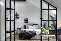 Excellent scandinavian bedroom interior design ideas33