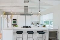 Modern kitchen design ideas with integrated refrigerator01