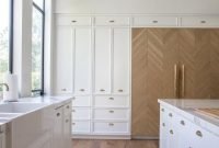 Modern kitchen design ideas with integrated refrigerator02