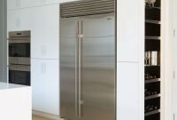 Modern kitchen design ideas with integrated refrigerator03