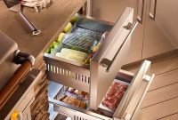 Modern kitchen design ideas with integrated refrigerator04