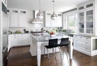 Modern kitchen design ideas with integrated refrigerator07