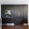 Modern kitchen design ideas with integrated refrigerator16