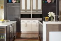 Modern kitchen design ideas with integrated refrigerator22