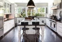 Modern kitchen design ideas with integrated refrigerator37