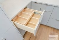 Modern kitchen design ideas with integrated refrigerator42