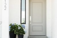Perfect painted exterior door ideas35