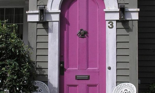 Perfect painted exterior door ideas37