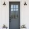 Perfect painted exterior door ideas43