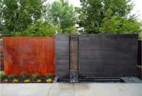 Stylish outdoor water walls ideas for backyard01