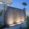 Stylish outdoor water walls ideas for backyard14