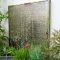 Stylish outdoor water walls ideas for backyard22