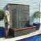 Stylish outdoor water walls ideas for backyard26