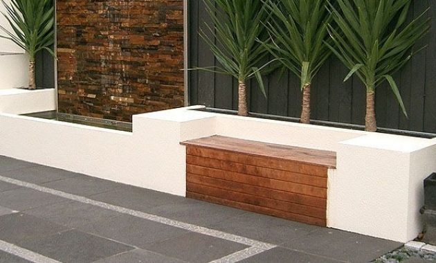 Stylish outdoor water walls ideas for backyard29