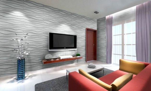 Unique wall tiles design ideas for living room32