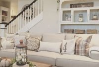 Beautiful farmhouse living room decor ideas12