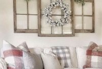 Beautiful farmhouse living room decor ideas24