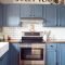 Cool farmhouse kitchen color design ideas28