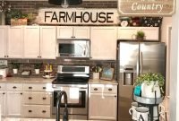 Cool farmhouse kitchen color design ideas29