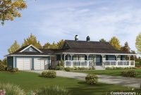 Creative farmhouse house plans ideas with wrap around porch03