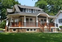 Creative farmhouse house plans ideas with wrap around porch07