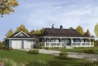 Creative farmhouse house plans ideas with wrap around porch20