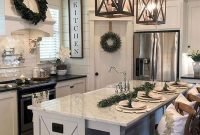 Fabulous kitchen decoration design ideas with farmhouse style19