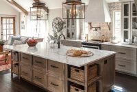 Fabulous kitchen decoration design ideas with farmhouse style23