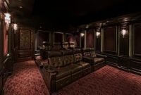 Inspiring theater room design ideas for home31