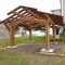 Modern wood pavilion design ideas for backyard18