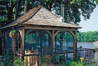 Modern wood pavilion design ideas for backyard23