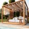 Modern wood pavilion design ideas for backyard27