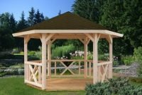 Modern wood pavilion design ideas for backyard29