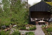 Modern wood pavilion design ideas for backyard41