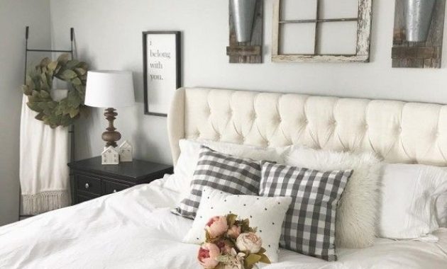 43 Smart Bedroom Decor Ideas With Farmhouse Style | ZYHOMY