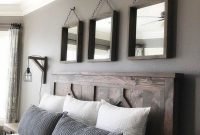 Smart bedroom decor ideas with farmhouse style29