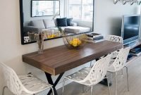 Stunning dining tables design ideas for small space12