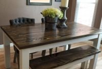 Stunning dining tables design ideas for small space19