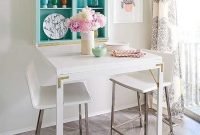 Stunning dining tables design ideas for small space38