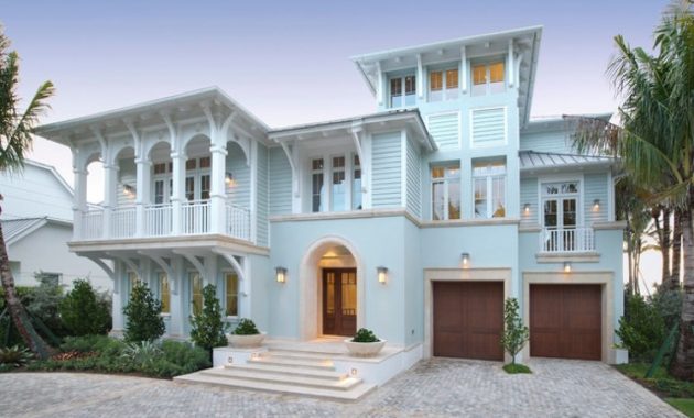 Wonderful beach house exterior color ideas42