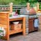 Elegant small kitchen ideas for outdoor35