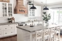 Fancy farmhouse kitchen ideas for 201928