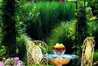 Pretty floral garden decor ideas41