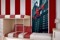 Best memorable childrens bedroom ideas with superhero posters 14