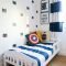 Best memorable childrens bedroom ideas with superhero posters 27