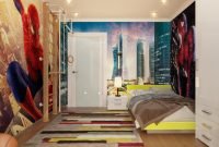 Best memorable childrens bedroom ideas with superhero posters 28
