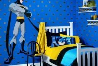 Best memorable childrens bedroom ideas with superhero posters 44