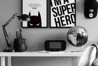 Best memorable childrens bedroom ideas with superhero posters 46