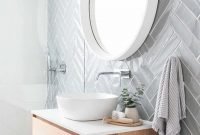 Brilliant bathroom tile design ideas that very inspiring 45